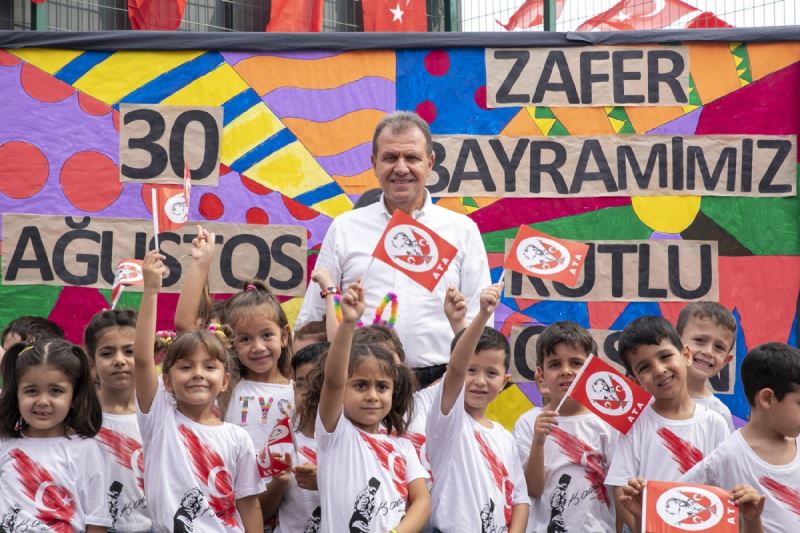 Mersin Büyükşehir’in 30 Ağustos Coşkusu Münir Özkul Kreşi’nde Bu Yıl Erken Başladı