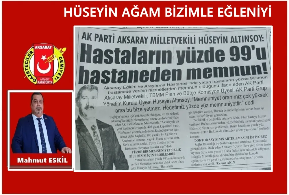 AĞAM BİZİMLE EĞLENİYİ