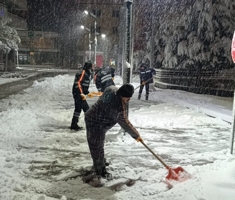 AKSARAY’DA KAR BEREKETİ