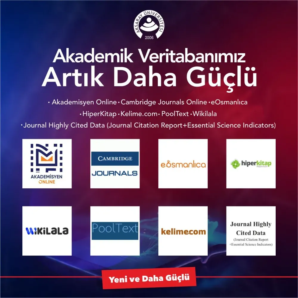 ASÜ’NÜN ÜYE OLDUĞU AKADEMİK VERİ TABANI SAYISI 70’E YÜKSELDİ