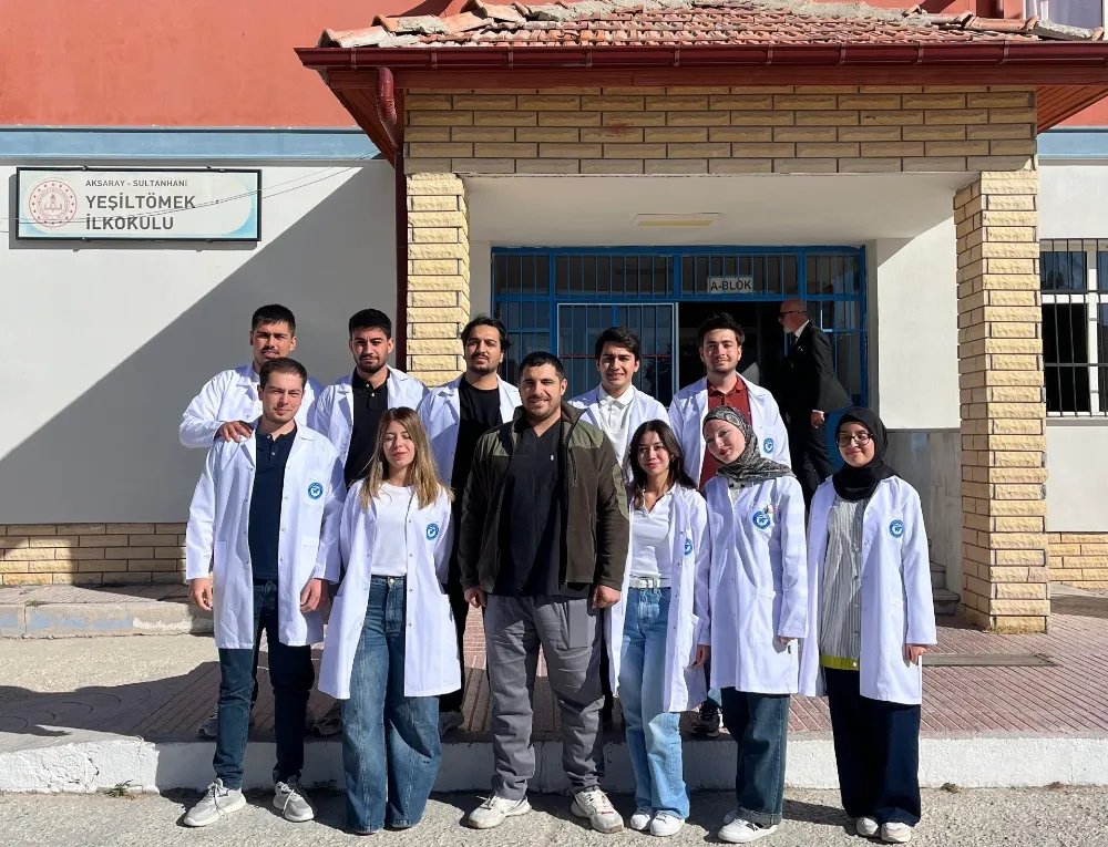 Köy okullarında ağız ve diş  taraması gerçekleştirildi