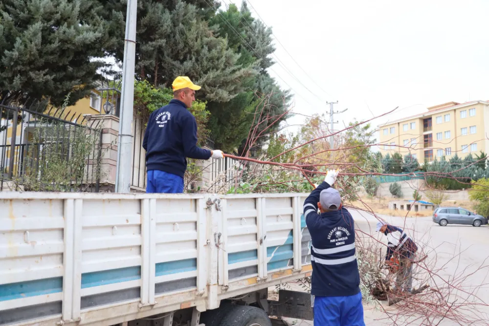 Yeşil alanlarımızı koruyor, Aksaray