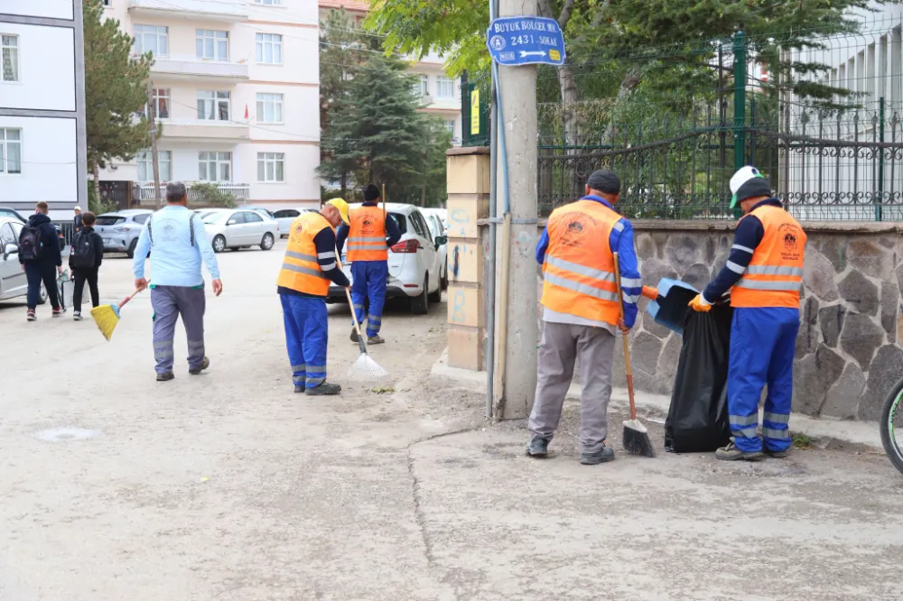 Her köşesiyle güzel, her adımıyla düzenli bir Aksaray için sahadayız