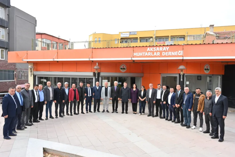 BAŞKAN DİNÇER MUHTARLARLA BULUŞTU