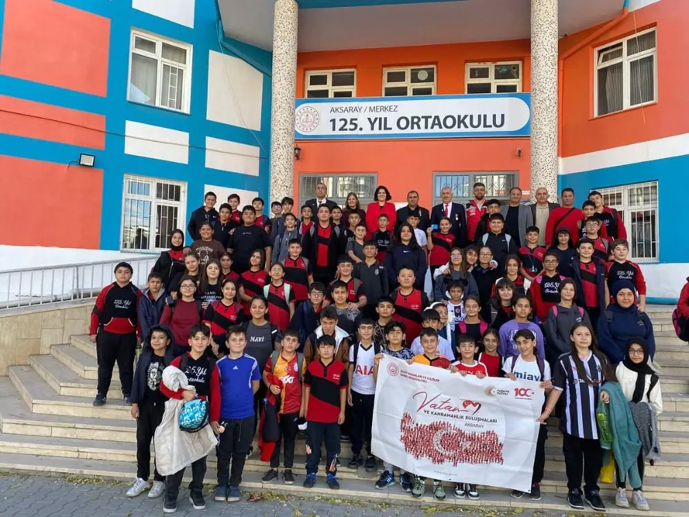 Gaziler, genç nesillerle deneyimlerini paylaştı