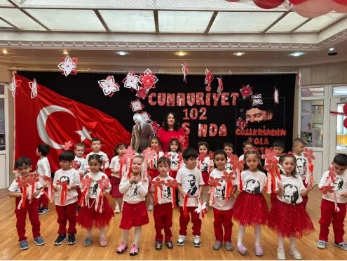 NENE HATUN ANAOKULUNDA CUMHURİYET BAYRAMI COŞKU İLE KUTLANDI