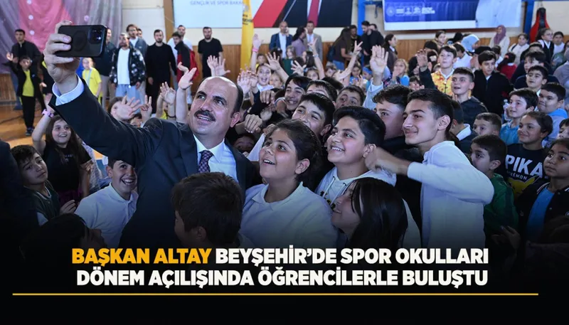 Konya Büyükşehir Belediye Başkanı Altay, Beyşehir