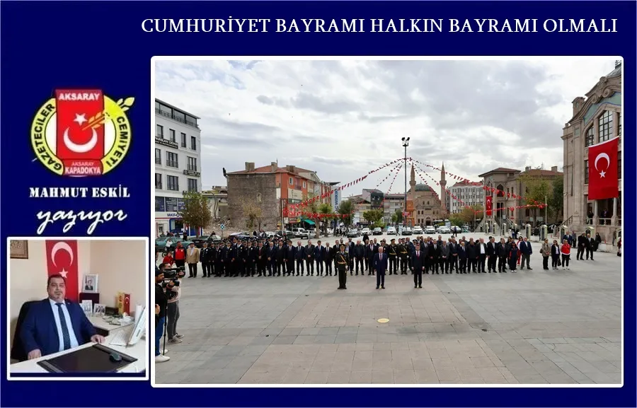 İÇİNDE HALKIN OLMADIĞI CUMHURİYET BAYRAMI TAT VERMEDİ