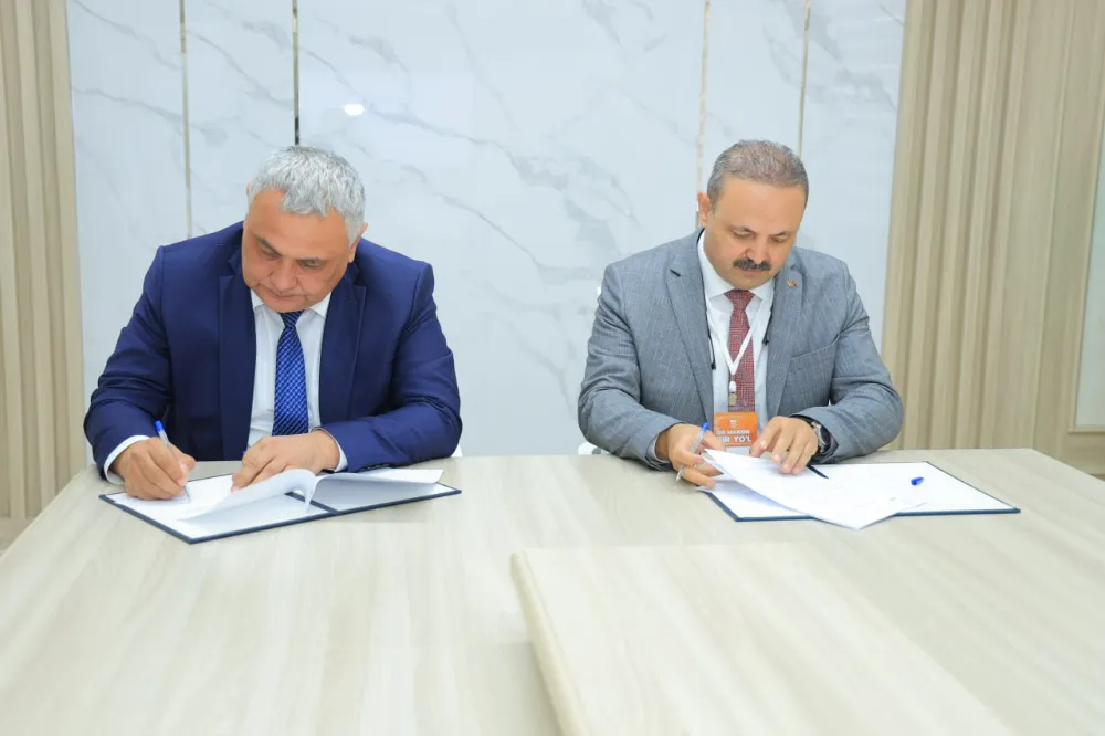 Aksaray Üniversitesi ve Urgenç Devlet Üniversitesi  arasında mutabakat zaptı imzalandı