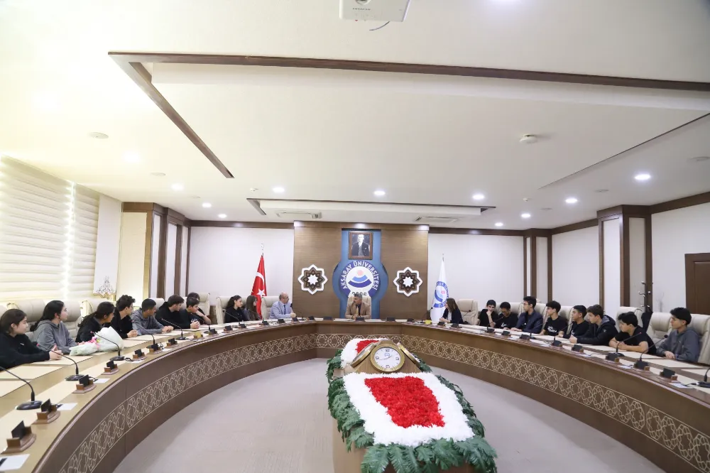 Aksaray Üniversitesi Özel Viafen  Fen Lisesi öğrencilerini ağırladı