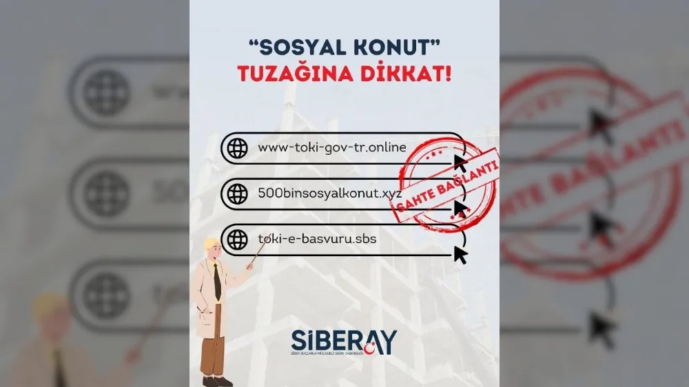 TOKİ 500 bin konut başvurusu yapayım derken aman dolandırılmayın!