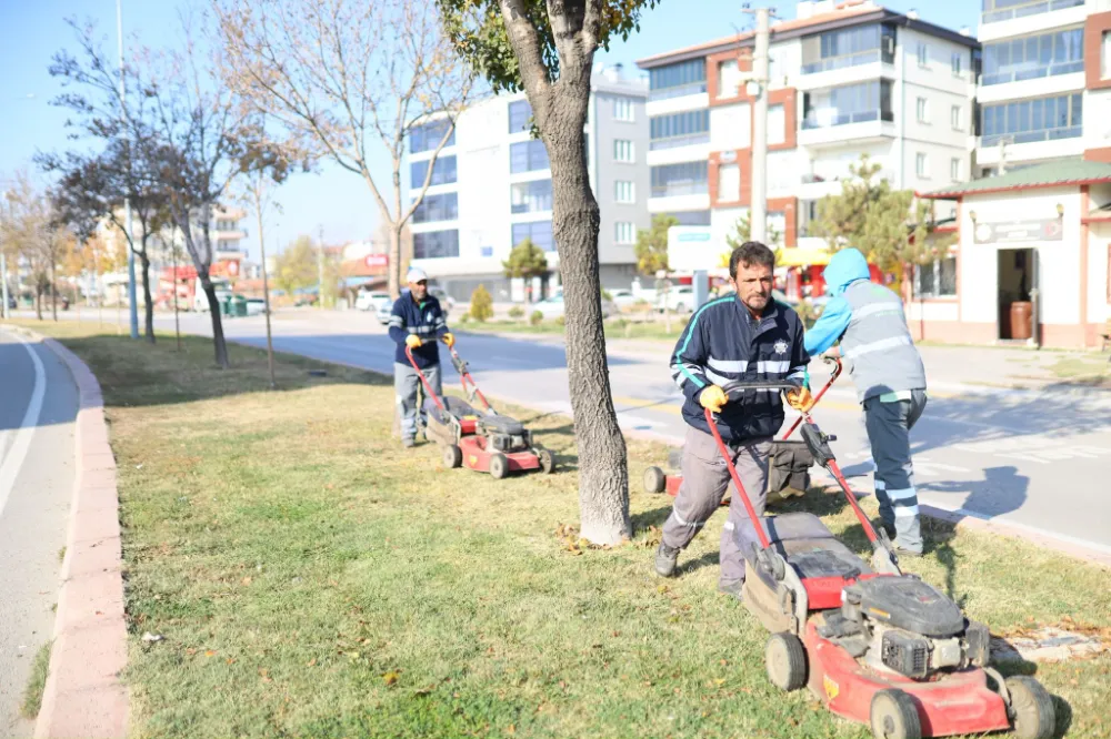 Bakımlı ve düzenli yeşil alanlarımızla, daha ferah ve yaşanabilir bir Aksaray oluşturuyoruz