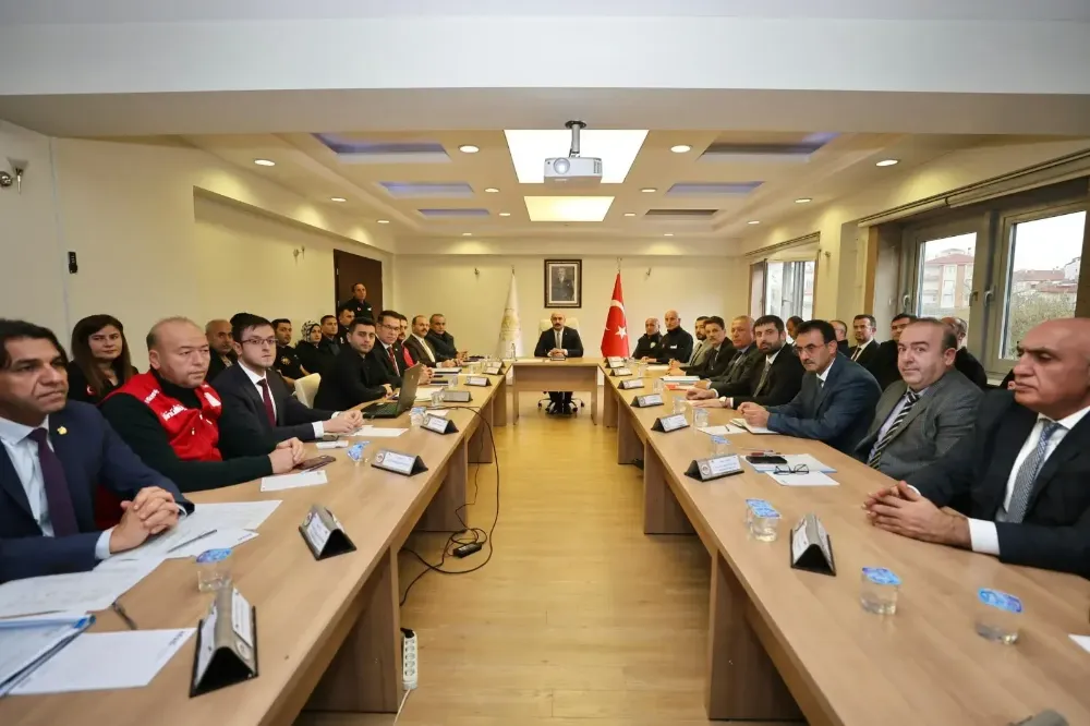 Olası afetler ve müdahale yöntemleri konuşuldu