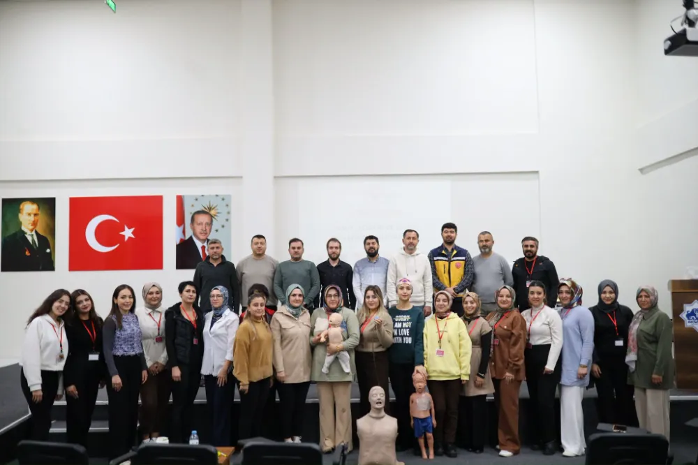 Doğru müdahalenin hayat kurtardığı bilinciyle eğitimlerimize devam ediyoruz