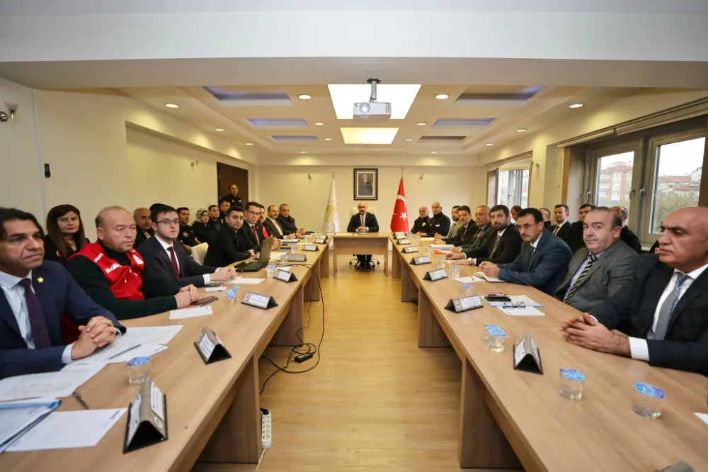 Afet Değerlendirme ve Koordinasyon Toplantısı