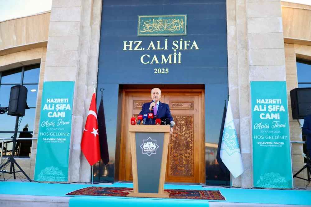 HZ. ALİ ŞİFÂ CAMİ VE KÜLLİYESİ DUALARLA İBADETE AÇILDI