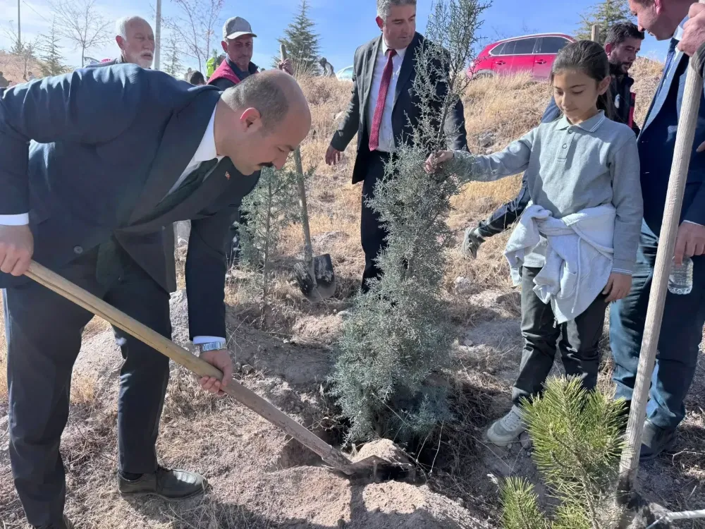 Geleceğin ağaçları toprakla buluştu