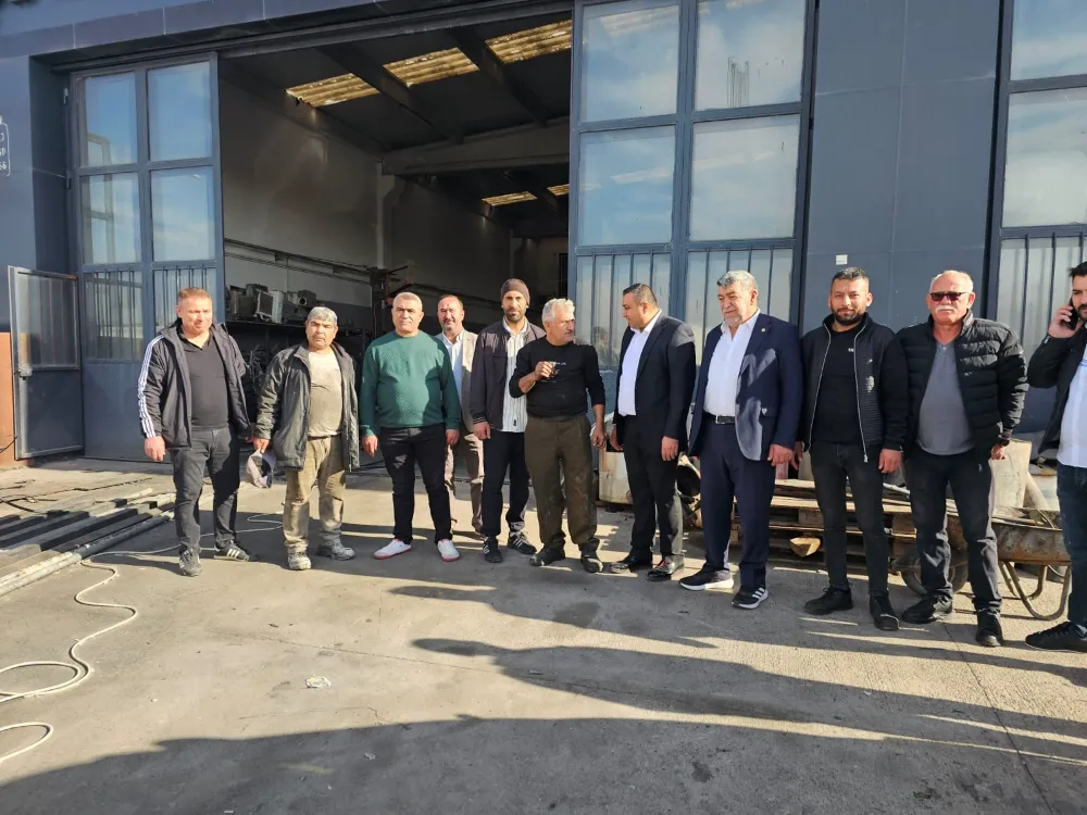 Yeni sanayi sitesinde seçim heyecanı başladı.