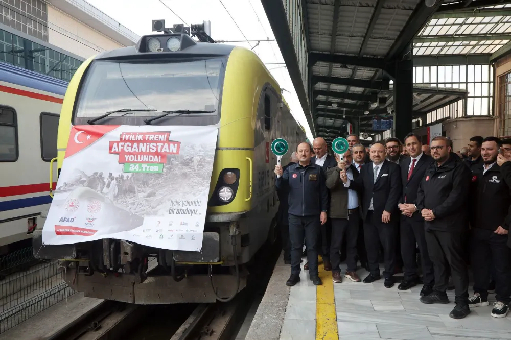 İyilik Treni  Afganistan Yolunda!