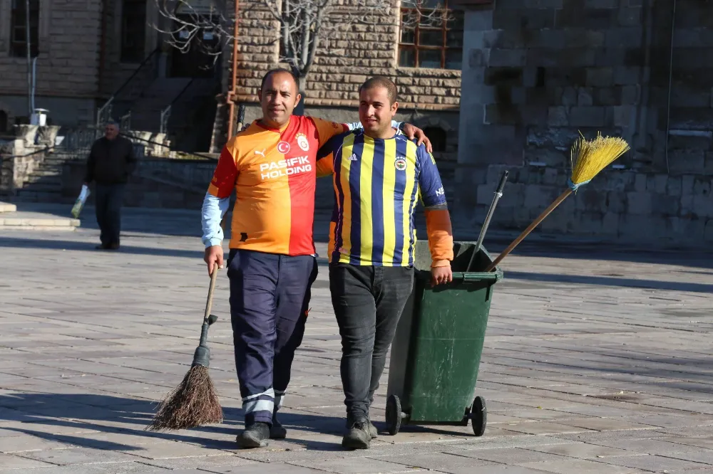 AKSARAY BELEDİYESİ’NDEN DERBİ ÖNCESİ ÖRNEK DOSTLUK MESAJI