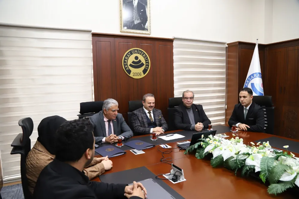 Aksaray Üniversitesi ile Aniq va Ijtimoiy Fanlar  Üniversitesi arasında mutabakat zaptı imzalandı