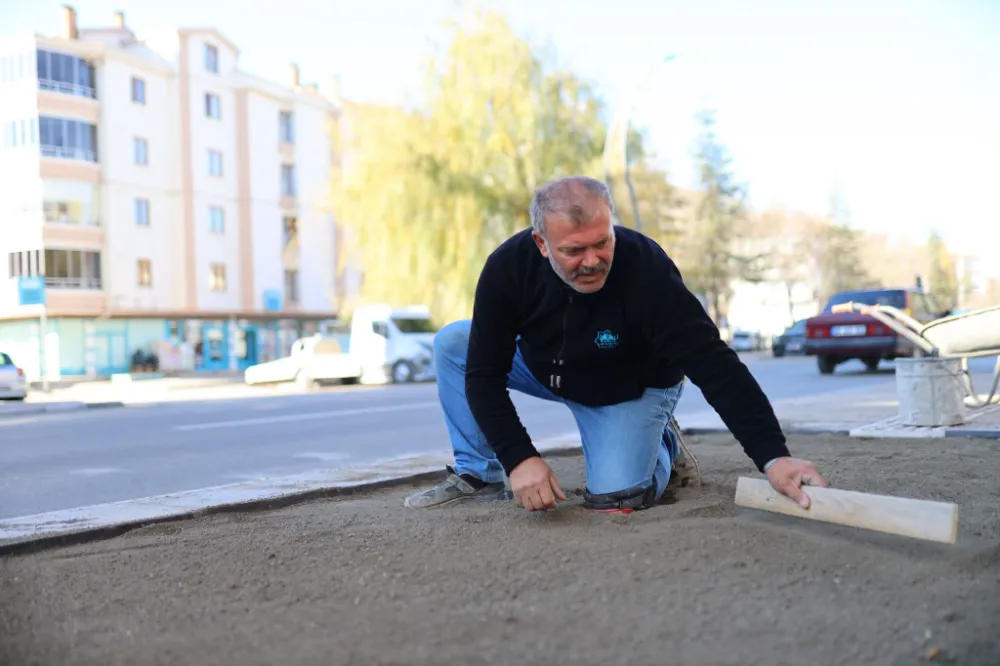Şehrimizin her köşesinde estetik bir  Aksaray için çalışmaya devam ediyoruz.