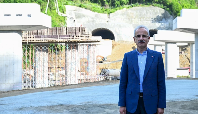 BAKAN URALOĞLU, TRABZON GÜNEY ÇEVRE YOLU’NU İNCELEDİ