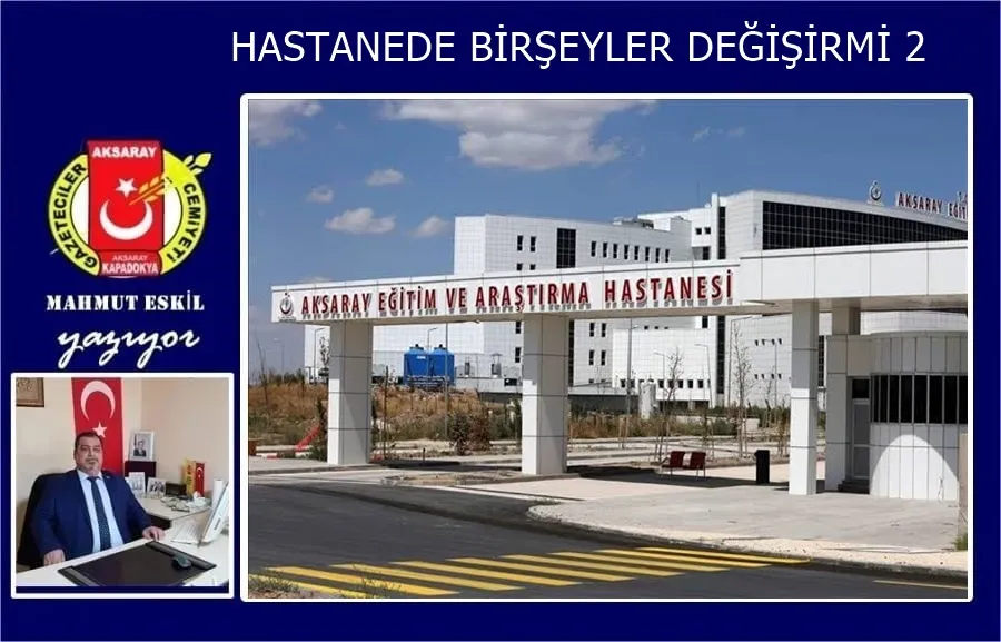HASTANEDE BİR ŞEYLER DEĞİŞİRMİ 2 