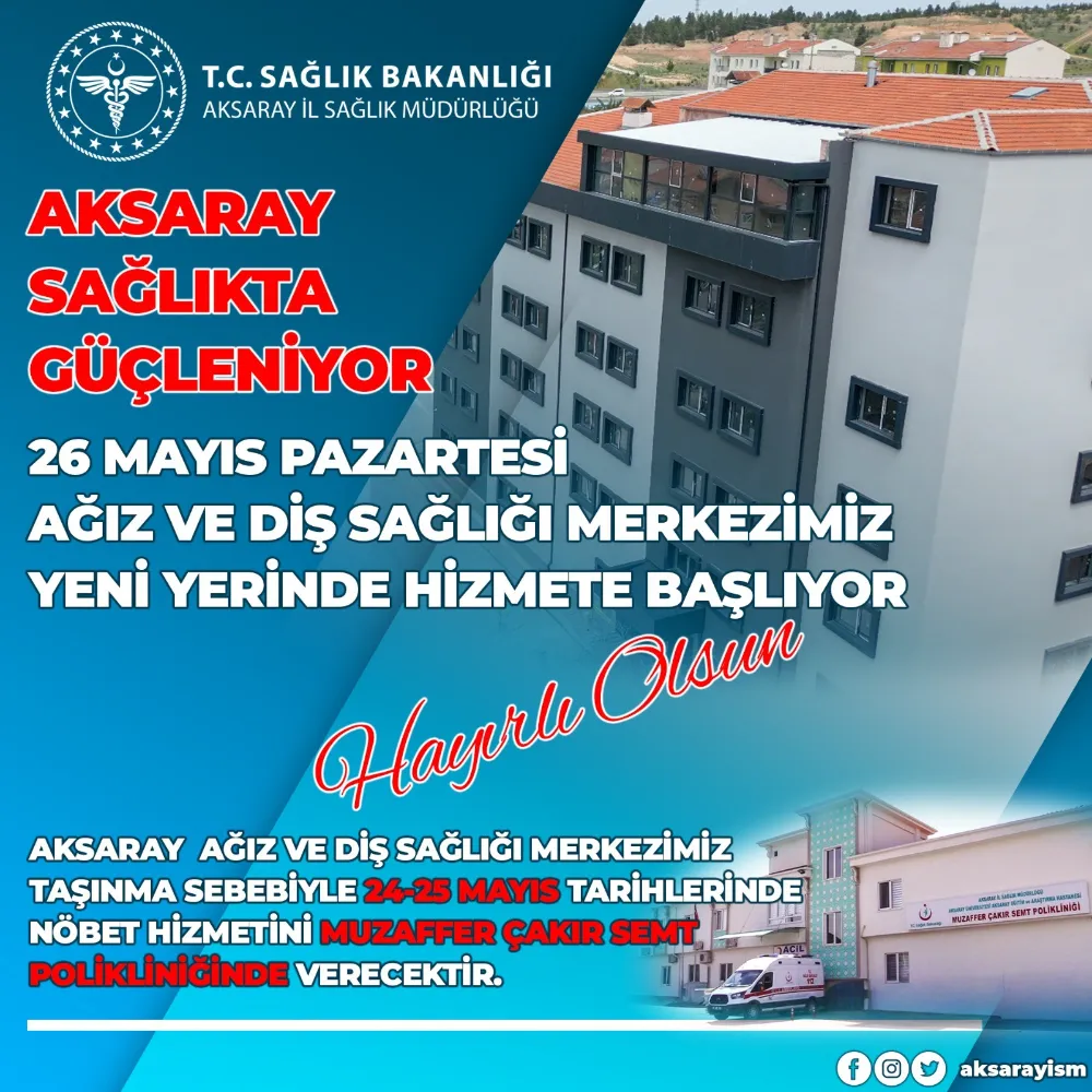 Aksaray İl Sağlık Müdürlüğü 