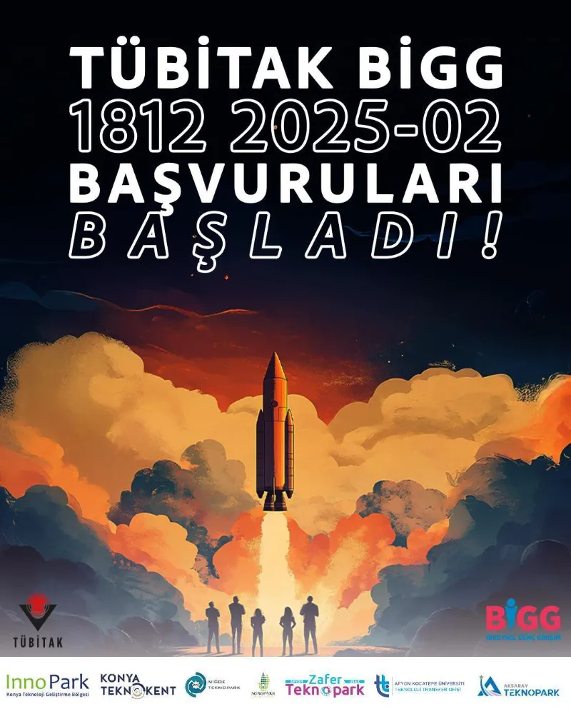 TÜBİTAK BİGG 1812 2025-02 Başvuruları Başladı!!