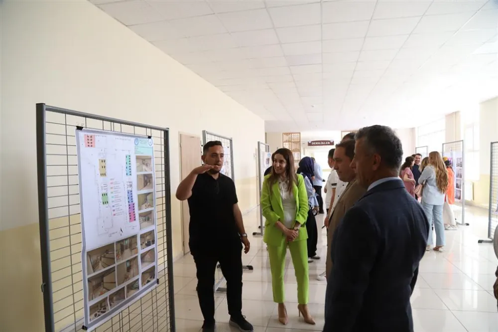 ASÜ Mimarlık ve Tasarım Fakültesi öğrencilerinden iç mekan tasarım sergisi