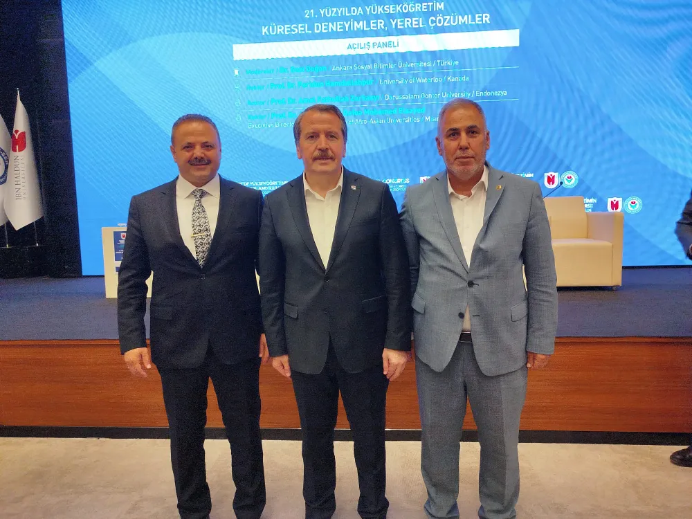ASÜ Rektörü Prof. Dr. Alpay Arıbaş, Yükseköğretim Kongresi’ne katıldı