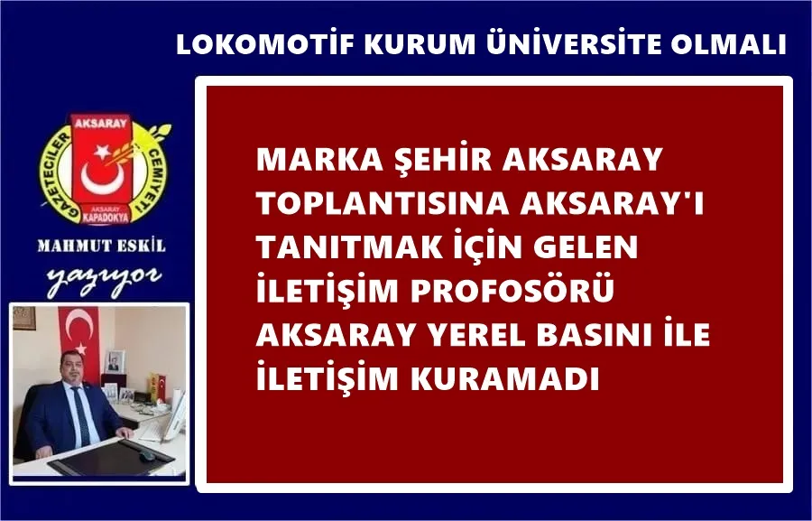 LOKOMOTİF KURUM AKSARAY ÜNİVERSİTESİ OLMALI 