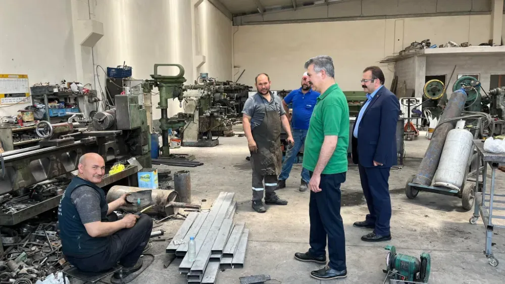 AK Parti Aksaray Heyetinden Yeni Sanayi Sitesi