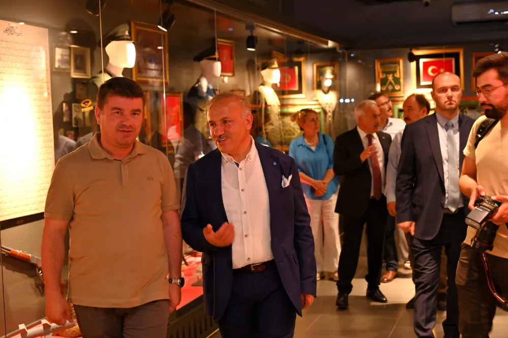 YARGITAY ÜYELERİ ŞEHİTLER MÜZESİNDE
