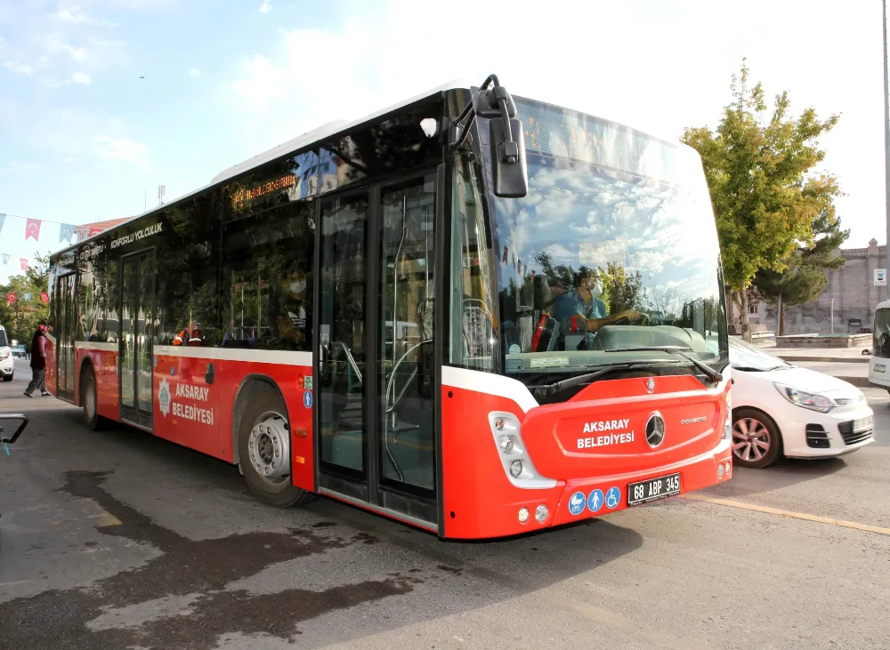 AKSARAY BELEDİYESİ’NDEN BAYRAMDA ÜCRETSİZ ULAŞIM HİZMETİ
