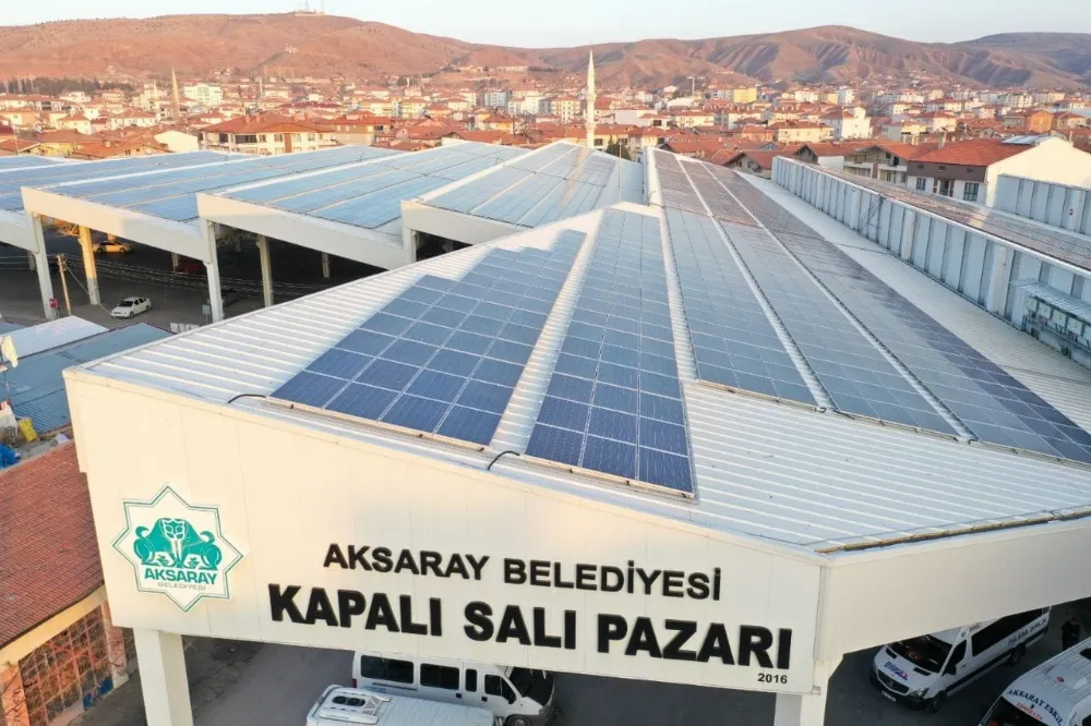 AKSARAY BELEDİYESİ GES TESİSİYLE 2025’TE DE ENERJİ ÜRETİYOR, BÜTÇESİNE KATKI SAĞLIYOR