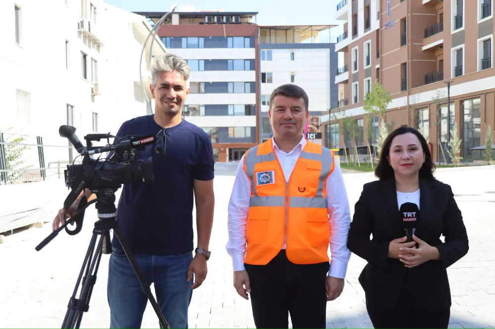 BAŞKAN DİNÇER TRT HABERİN CANLI YAYIN KONUĞU OLDU