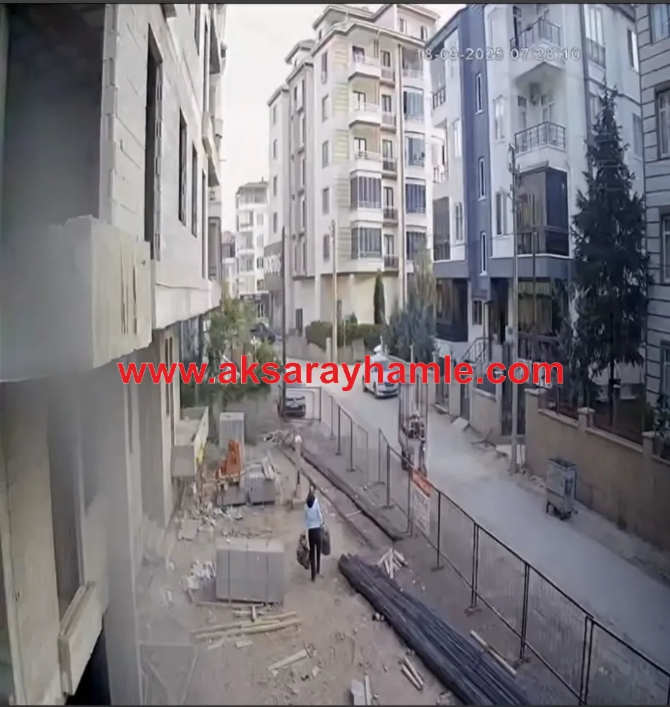 Gündüz Vakti İnşaattan Hırsızlık!