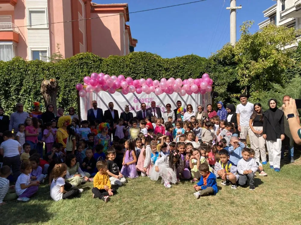Okul Öncesi Şenliği’nde çocuklar doyasıya eğlendi