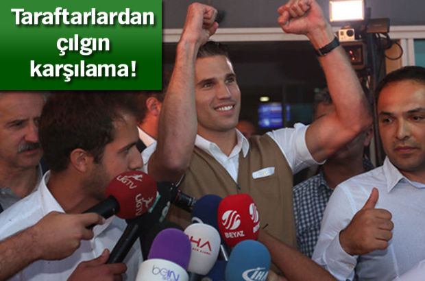  Robin van Persie İstanbul'da!