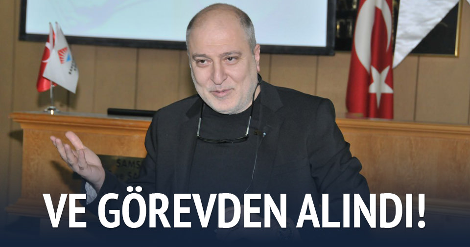 Ali Atıf Bir rektörlükten alındı