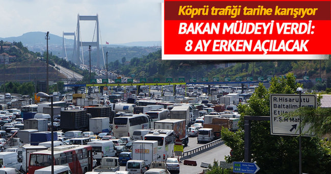 Avrasya Tüneli 8 ay erken bitiyor