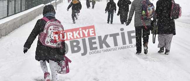 10 kentte okullar tatil edildi